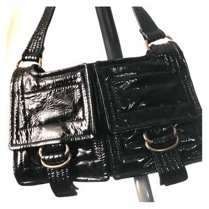 Kooba black Patent leather bag